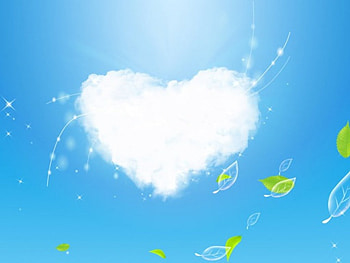 love forever, sky, heart HD wallpaper
