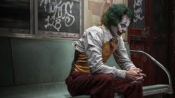 Joker Sitting Train , joker, supervillain, artist, artwork, digital-art, artstation HD wallpaper