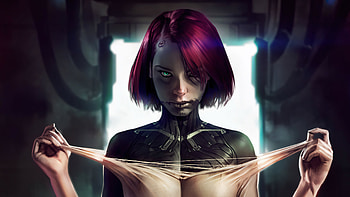 Cyberpunk New Skin , artist, artwork, artstation HD wallpaper
