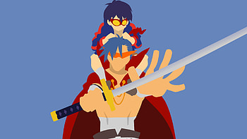 Kamina, Simon, Tengen Toppa Gurren Lagann HD wallpaper