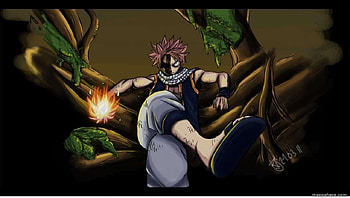 natsu, anime, fairy tail, dragon slayer HD wallpaper
