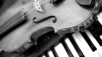 Piano and Violin HD wallpaper