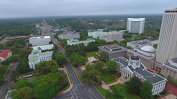 Tallahassee, Travels, Luftbildvideo, Downtown HD wallpaper