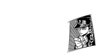 Jotaro Kujo, Jojo's Bizarre Adventure, Anime HD wallpaper