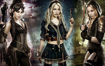 Girls, Cinema, People, Actors, Sucker Punch HD wallpaper