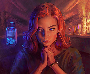 The Queen's Gambit , Anya Taylor-Joy, Beth Harmon, Mocah HD wallpaper
