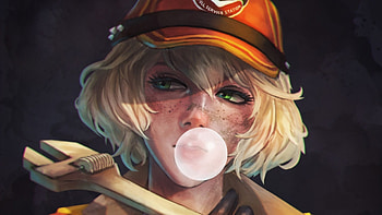 Cindy bubble gum, Final Fantasy XV, Artwork hot HD wallpaper