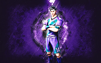 Fortnite Stalwart Sweeper Skin, Fortnite, main characters, purple stone background, Stalwart Sweeper, Fortnite skins, Stalwart Sweeper Skin, Stalwart Sweeper Fortnite, Fortnite characters HD wallpaper