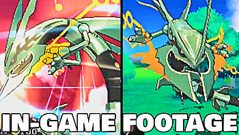 PokÃ©mon Omega Ruby & Alpha Sapphire MEGA RAYQUAZA IN GAME FOOTAGE!! [Thoughts & Ideas] - YouTube HD wallpaper