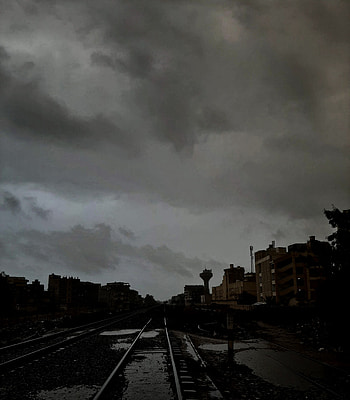 The dark sky, cloud, rain HD phone wallpaper