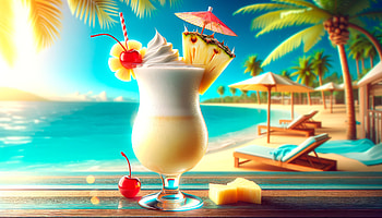 Tropical Pina Colada Cocktail, food, Pina Colada HD wallpaper