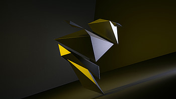 Yellow White Paper , abstract, artist, artwork, digital-art HD wallpaper