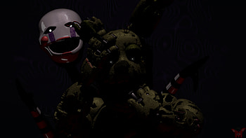 Springtrap's Lurking: FNAF 2 & 3, Springtrap (Five Nights at Freddy's), video game, Five Nights at Freddy's 3, Five Nights At Freddy's 2, Five Nights at Freddy's HD wallpaper