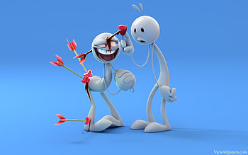 Funny Animated Background HD wallpaper
