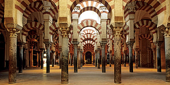 Great Mosque of Cordoba, Islamic architecture, Historical landmark, Cordoba, Spain HD wallpaper