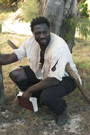 Adewale Akinnuoye-Agbaje, , Mr Eko, Lost Fire Water HD phone wallpaper