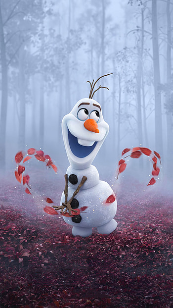 Olaf, Happy HD phone wallpaper