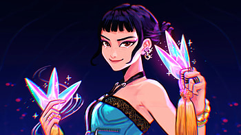 Zoey — K-Pop Demon Hunters (Movie) | Quad, movie, KPop Demon Hunters, Zoey (KPop Demon Hunters) HD wallpaper