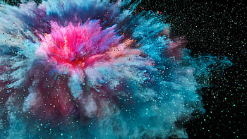 Powder explosion , Top HD wallpaper
