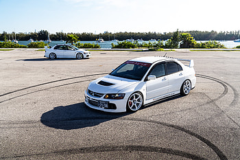Car, Mitsubishi Lancer Evolution IX HD wallpaper