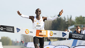 Eliud Kipchoge, Marathon HD wallpaper