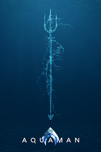 Aquaman, electric blue, art HD phone wallpaper
