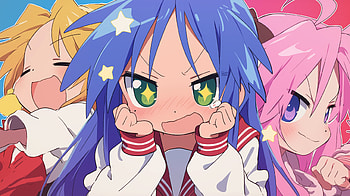 : Fun Times with Lucky Star's Konata, Miyuki, and Patricia, Anime, Lucky Star, Konata Izumi, Miyuki Takara, Patricia Martin HD wallpaper