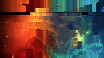 Glitch , Striking visuals, Technological distortion, Abstract art HD wallpaper