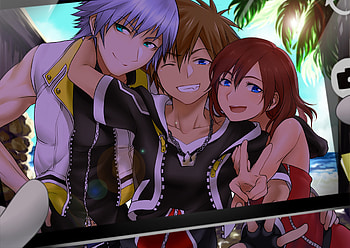 Kingdom Hearts II, Kairi's journey, Anime art, Memorable scenes HD wallpaper
