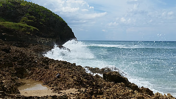Nature, Waves, Shore, Bank, Ocean, Spray HD wallpaper
