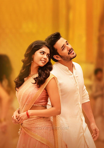 Hello Movie Stills . Akhil Akkineni. Kalyani Priyadarshan. New Movie Posters HD phone wallpaper