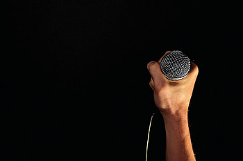 Music, Hand, Micro, Acoustics HD wallpaper