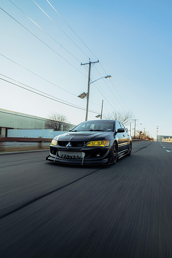 Mitsubishi, Cars, Road, Car, Speed HD phone wallpaper