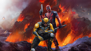 Wolverine And Deadpool Unstoppable, deadpool-and-wolverine, deadpool-3, deadpool, wolverine, 2024-movies, movies, hugh-jackman, superheroes, artist, artwork, digital-art, artstation HD wallpaper
