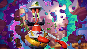 Western Krabs, video game, SpongeBob SquarePants: The Cosmic Shake HD wallpaper
