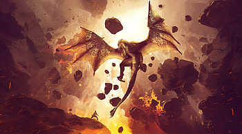 Wrath Of The Dragon, dragon, artist, artwork, digital-art, deviantart HD wallpaper