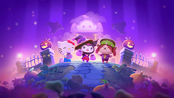 Hello Kitty: Island Adventure | HK Halloween Isle | Cute Island, Hello Kitty Island Adventure, Hello Kitty HD wallpaper