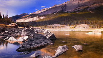 Landscape, Rivers HD wallpaper