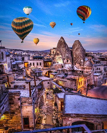 Cappadocia turkey, atmosphere, sky HD phone wallpaper