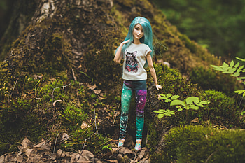 Miscellanea, Miscellaneous, Forest, Style, Doll, Barbie HD wallpaper