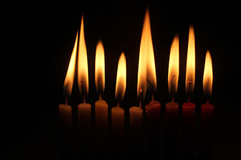 Fire, Candles, Dark, Flame, Darkness HD wallpaper