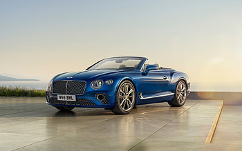 Bentley Continental GT Convertible, , blue cabriolet, 2022 cars, luxury cars, british cars, Bentley HD wallpaper
