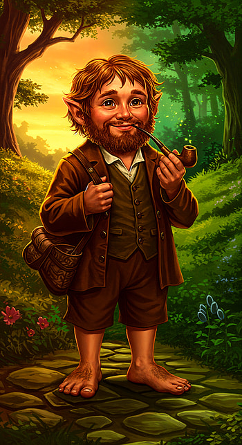 Hobbit Adventure: Enchanting , forest HD phone wallpaper