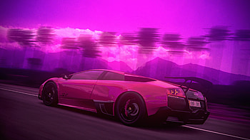 Lamborghini Murcielago Retro Art , lamborghini-murcielago, lamborghini, cars, retro, artist, artwork, digital-art, artstation HD wallpaper