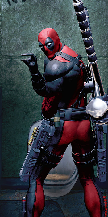 Deadpool — Pocket Merc Game, video game, Deadpool HD phone wallpaper