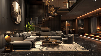 Luxurious Interior Design, interior design, room, luxury HD wallpaper