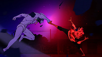 Anime, Dandadan, Ken Takakura, Jin Enjouji HD wallpaper