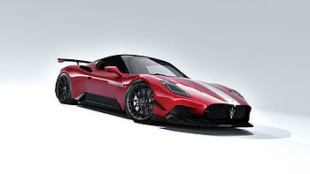 Red Maserati Mc20, maserati-mc20, maserati, 2024-cars, cars HD wallpaper