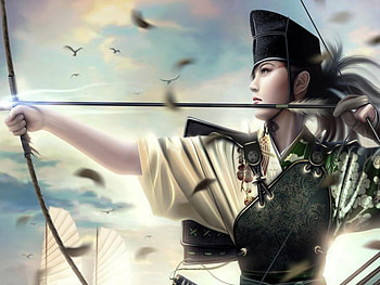 Warrior girl, sexy, girl, fantasy, warrior HD wallpaper