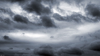 gray cloudy sky - HD wallpaper